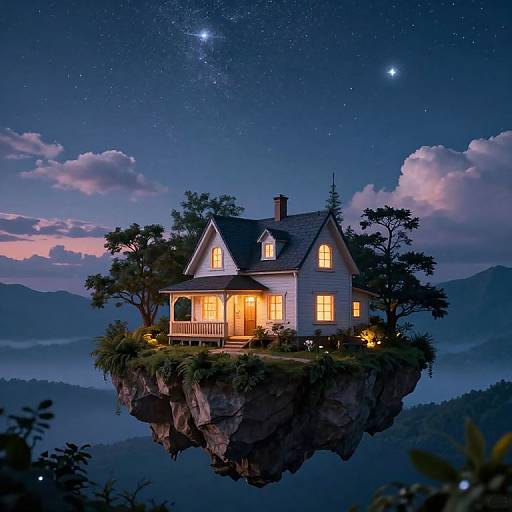 Charming House on Floating Island