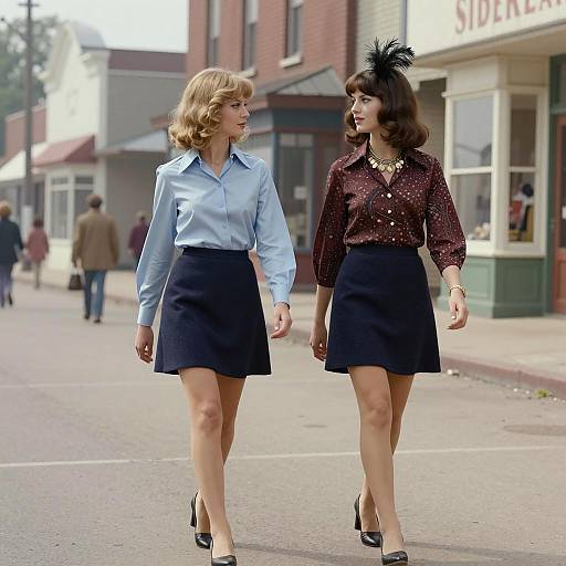 Nostalgic 1970s Fashion Street Style