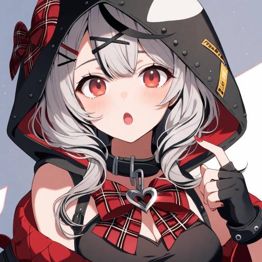 Charming Virtual YouTuber with Unique Style
