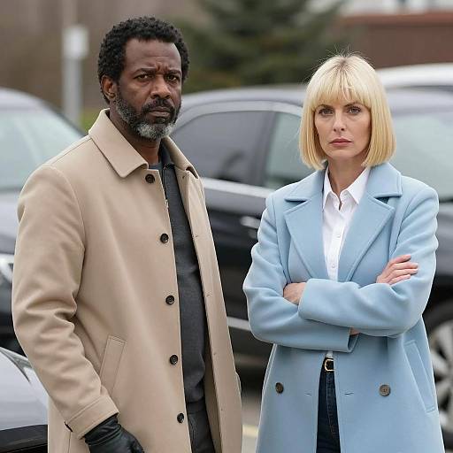 Outdoors Portrait of Two Individuals