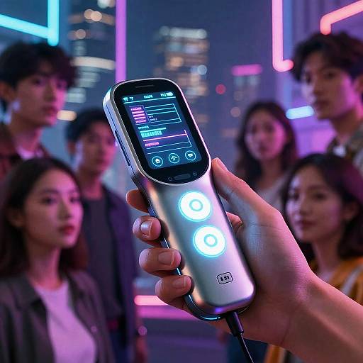 Futuristic Expression Changer Device