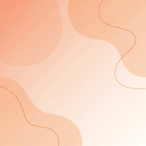 Warm Pastel Abstract Digital Art