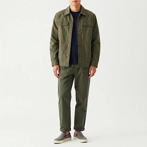 Stylish Athletic Man in Casual Outfit