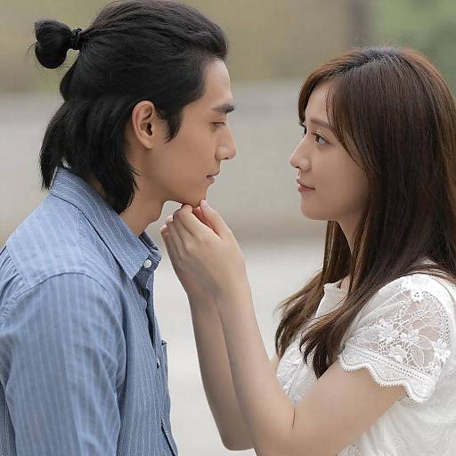 Intimate Moment Between a Couple