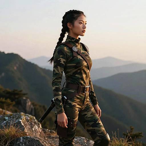 Agile Ranger with Warrior Braid