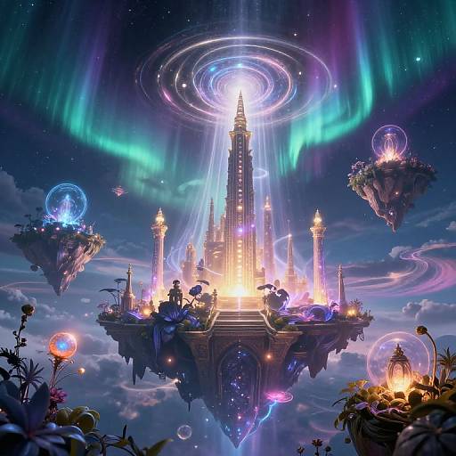 Ethereal Celestial Sky Kingdom