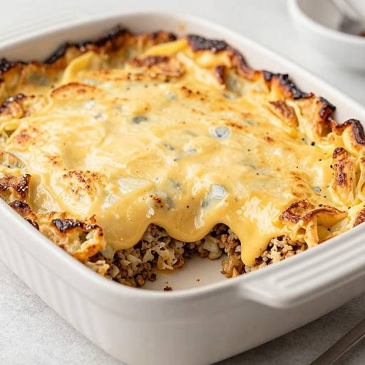 Three Cheese Low Carb Breakfast Casserole