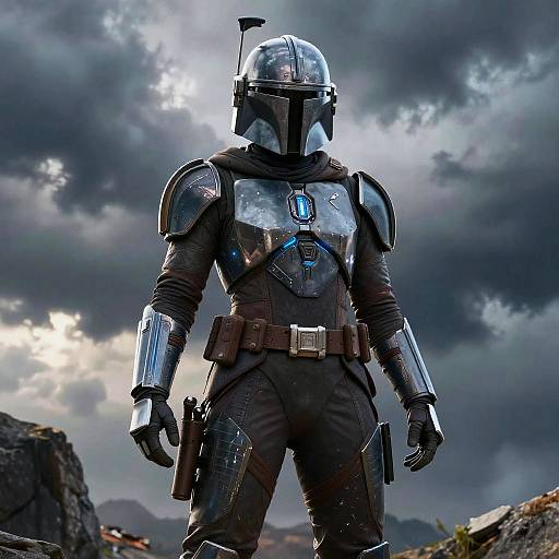 Heroic Female Mandalorian Armor