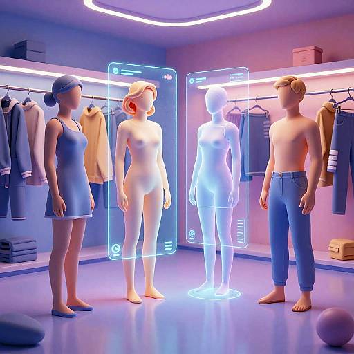 AI Deepfake Clothes Remover Concept