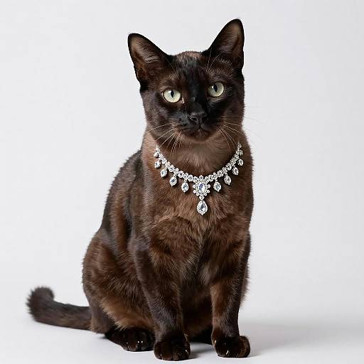 Elegant Balinese Cat Portrait Photography