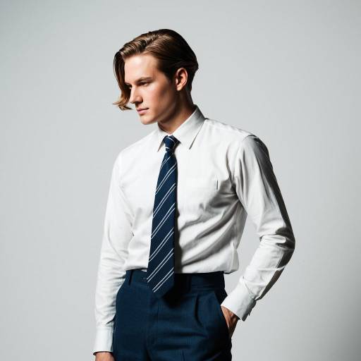 Young Man in Classic 1930s Business Attire