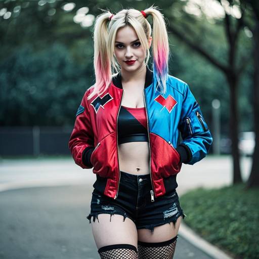 Vibrant Harley Quinn Cosplay Inspiration