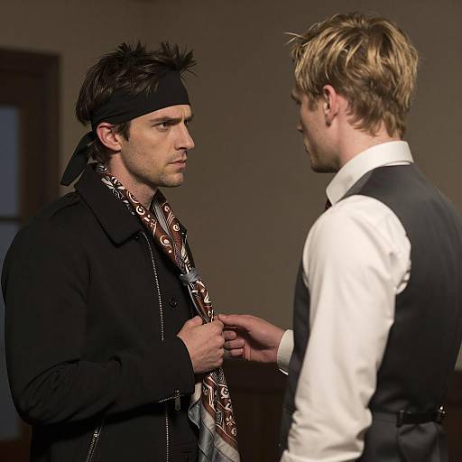 Intense Encounter in a Dim Room