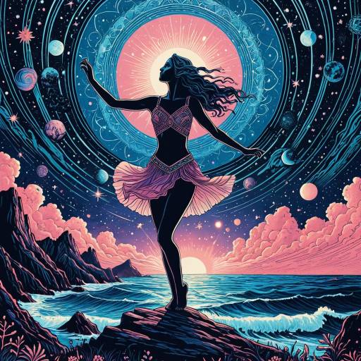 Celestial Dance of Sky Goddess Nut