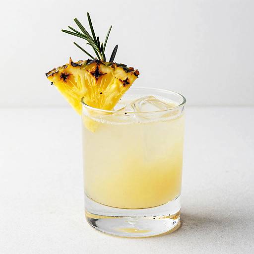 Charred Pineapple Mezcal Cocktail