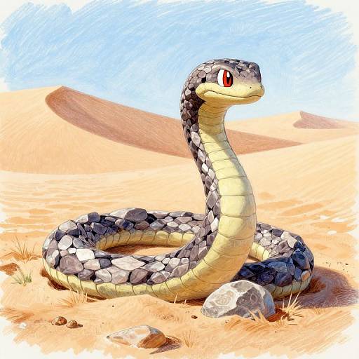 Pastel Poison Snake Pokémon