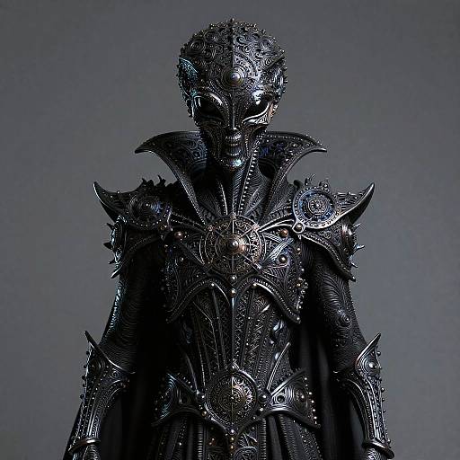 Psychotic Chaos Prophet in Alien Mask