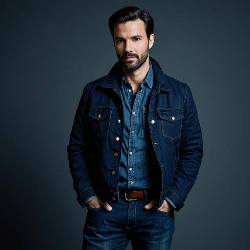 Modern Casual Detective in Denim Outfit