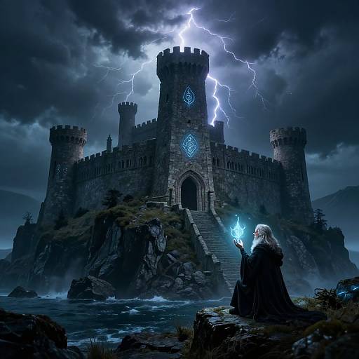 Ethereal Earthsea Wizard Fortress