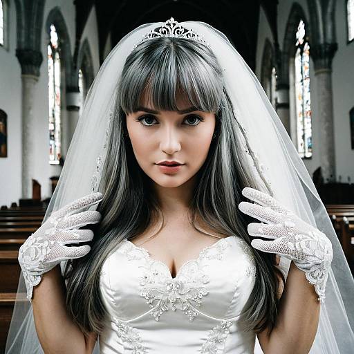 Miorine Rembran in Wedding Dress