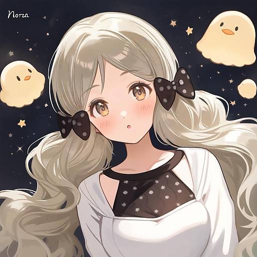 Illustration of Handa roco, idolmaster in the style of Norza