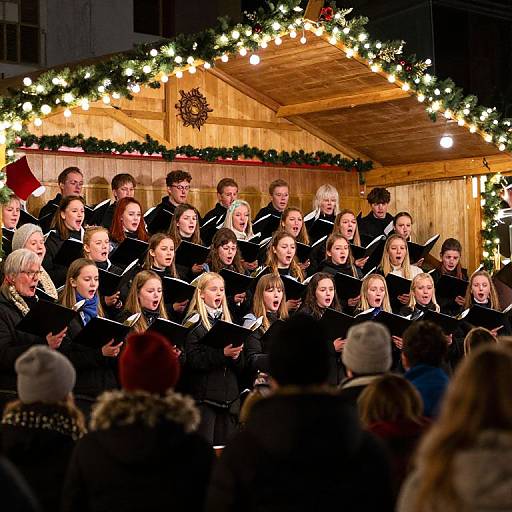 Christmas Choir at Festive Market