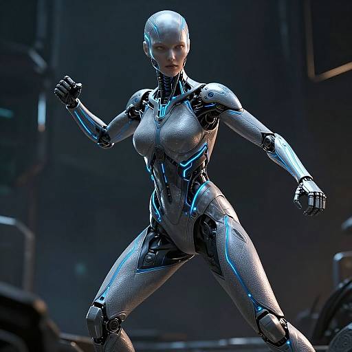 Biomechanical Skin Tight Suit Art