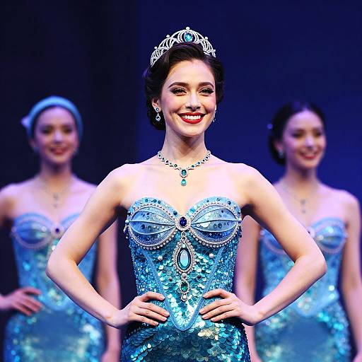 Lead Performer in The Little Mermaid Costume
