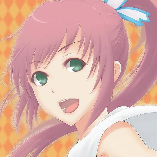 Illustration of Hana (pangya), pangya in the style of Gentsuki