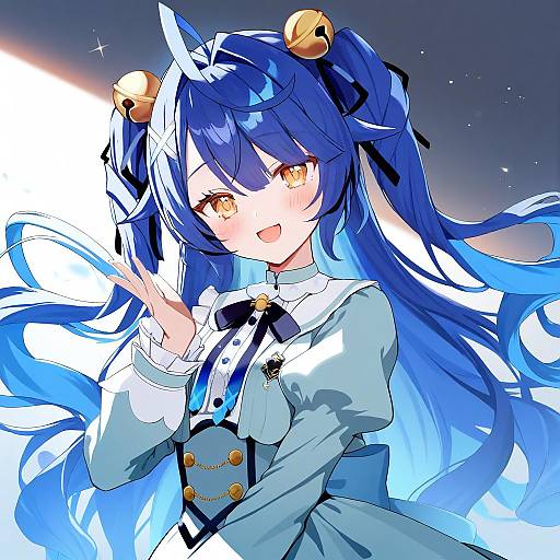 Illustration of Amamiya kokoro, nijisanji in the style of Momoshiki tsubaki