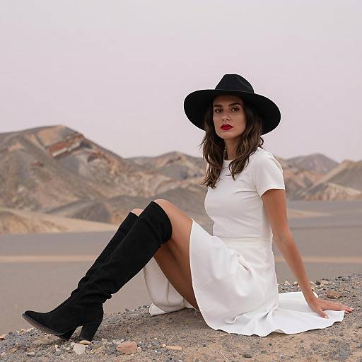 Desert Muse: Fashion Meets Landscape