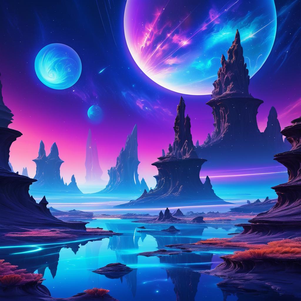 Fascinating Concept Art of Alien Landscapes