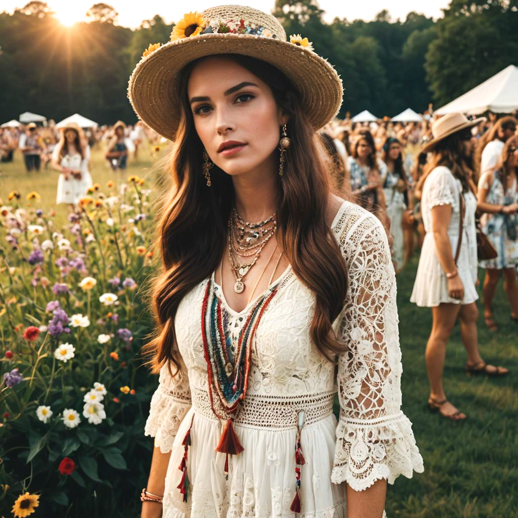 Bohemian Festival Style Inspired by Lana Del Rey