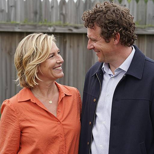 Happy Couple Enjoying the Outdoors