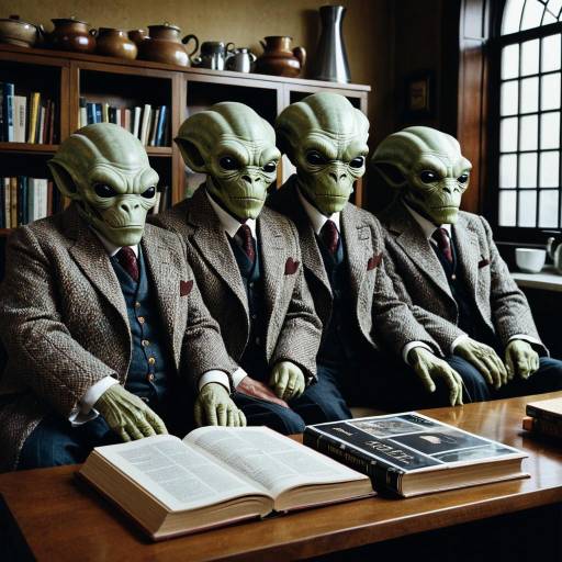 Regal Professors in an Alien Kitchen