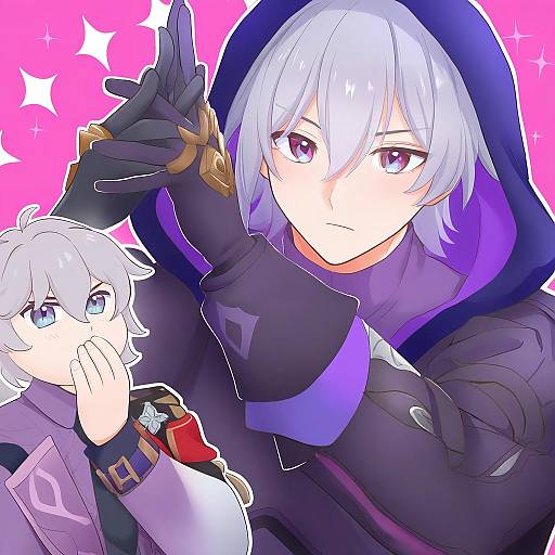 Illustration of Moze (honkai: star rail), honkai (series) in the style of Yuzuna99