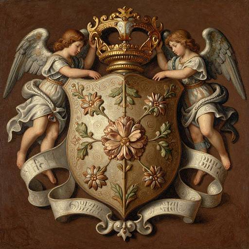 Renaissance-Inspired Honor Crest