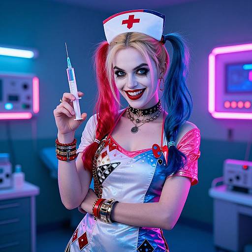 Harley Quinn Punk Nurse in ER