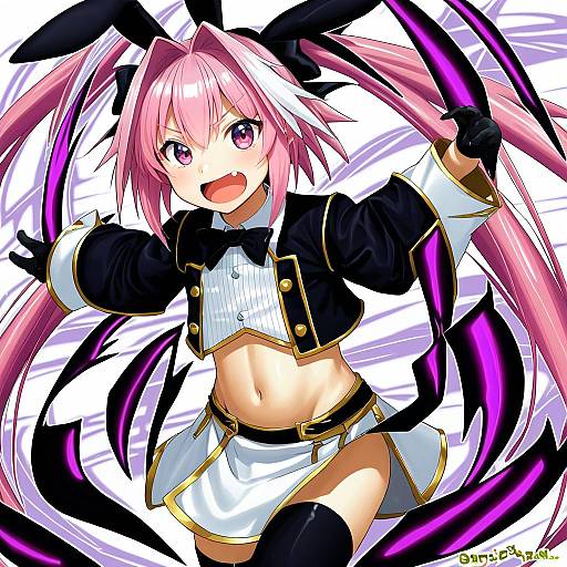 Illustration of Astolfo (saber) (fate), fate (series) in the style of Jetto komusou