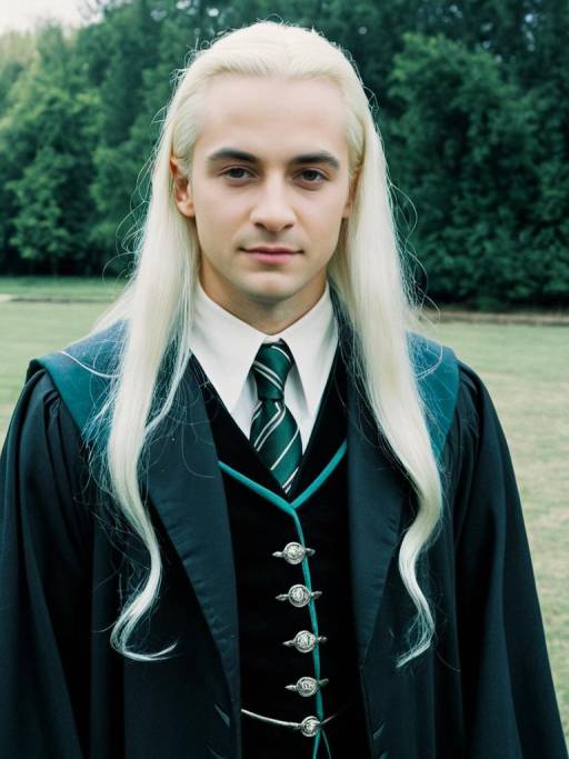 Man in Lucius Malfoy Harry Potter Costume