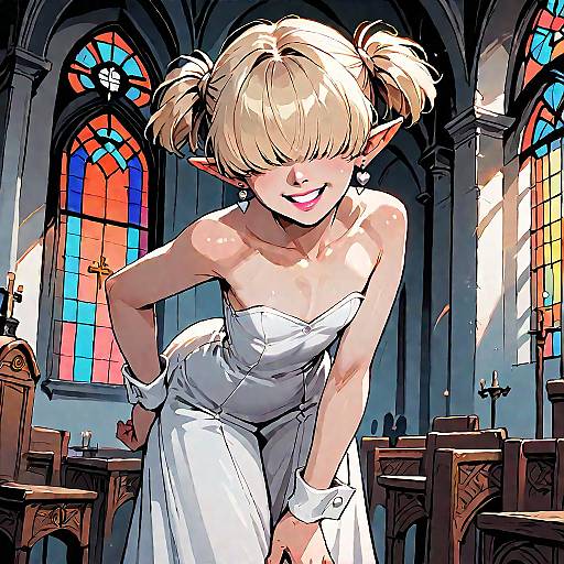 Underworld Church Cleric with Twintails