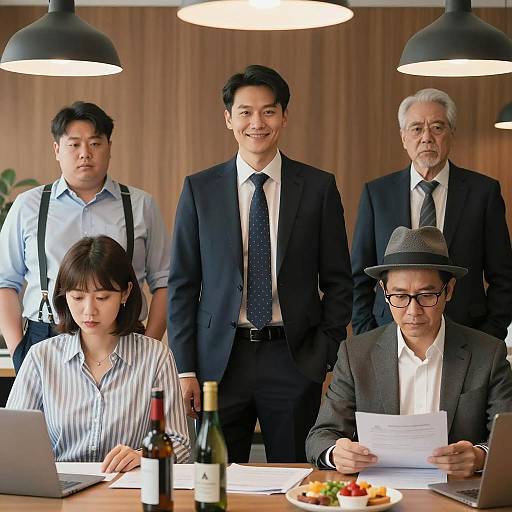 Diverse Business Team in Office Meeting