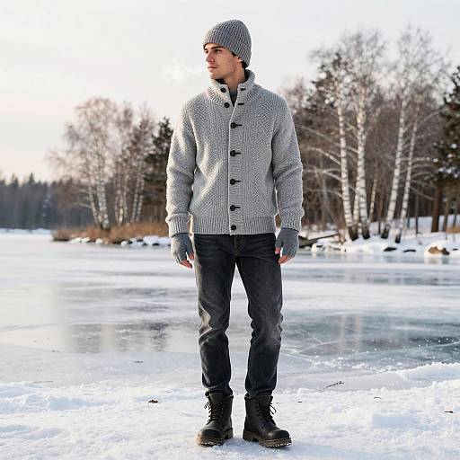 Scandinavian Winter Casual Fashion