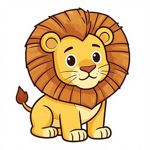 Baby Lions Circus Clip Art