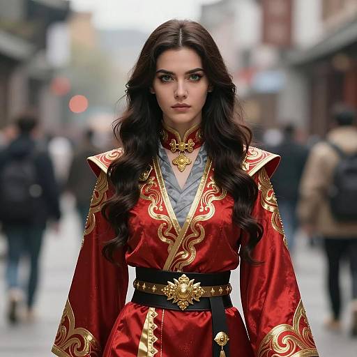 Regal Starfire Costume Digital Painting