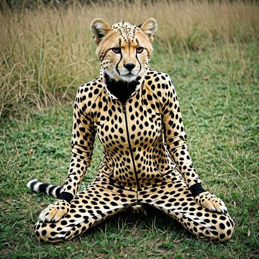 Realistic Cheetah Cosplay Costume Design