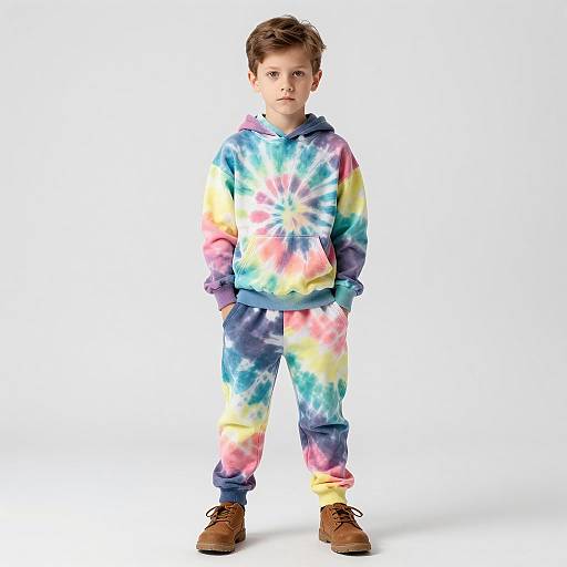 Photorealistic Tie Dye Costume for Kids