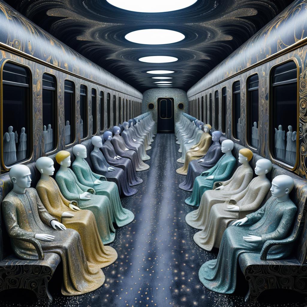 Ghostly Train Journey to the Afterlife