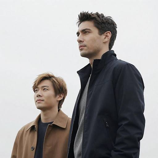 Outdoor Photograph of Two Men