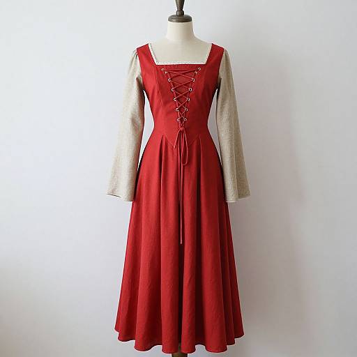 Elegant Medieval Dress Larina Design